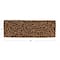 Hello Honey® 47" x 16" Natural Coir Double Doormat with Leopard Print